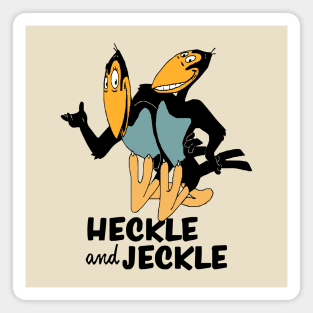 Heckle and Jeckle - Old Cartoon Magnet